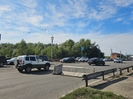 В Усть-Каменогорске частично перекрыли Ульбинский мост